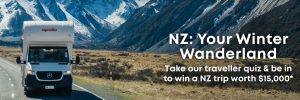 Apollo Motorhome Holidays – Win a holiday prize package in New Zealand valued at $15,000NZD