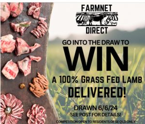 Farmnet Direct – Win a whole 100% Grass-fed Lamb PLUS free delivery