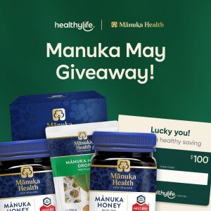 Healthylife – Win 1 of 5 Manuka Honey prize packs