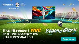Hisense Australia – Win a major prize package valued over $26,000 OR 1 of 25 minor prizes