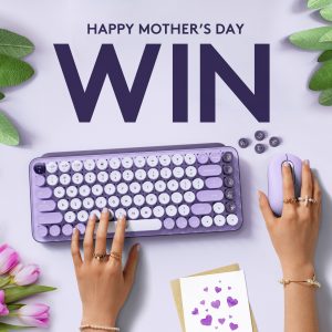 Logitech – Mother’s Day – Win a POP Keys, a POP Mouse and a Desk Mat