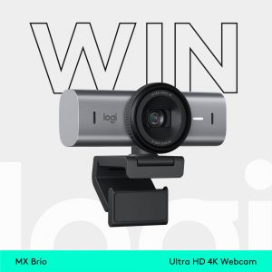 Logitech – Win a MX Brio Ultra HD 4K Webcam