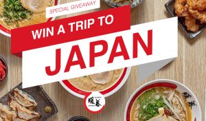 Ramen Dando Australia – Win 1 of 3 trips for 2 to Japan