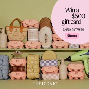 The Iconic – Win 1 of 20 The Iconic gift cards valued at $500 each