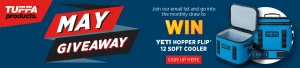 Tuffa Products – Win a Yeti Hopper Flip 12 Soft Cooler