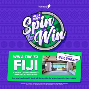 VentraIP – Win a trip prize package for 2 to Fiji Marriott Resort Momi Bay valued over $19,000 (return Business Class airfares included)