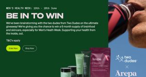 Arepa – Win 6-month subscription to The Brain Powder and Two Dudes Deluxe Kit