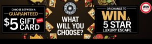 The Red Rock Deli Chip Company – Win a major prize of a trip for 2 to Hamilton Island OR many other minor prizes