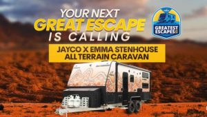 7News – Sunrise – Win a Jayco 19.61-3 All Terrain caravan valued over $100,000