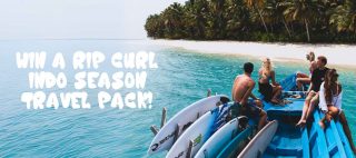 Board Collective – Win 1 of 2 Rip Curl Indo Season Travel prize packs valued at $800 each