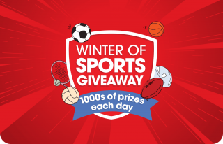 Coles – Winter of Sports – Win 1 of 2 prizes daily