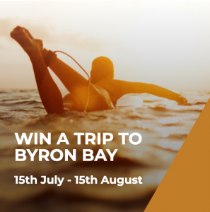 Kingpin – Win a weekend trip for 2 to Byron Bay