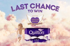 Quilton – Win 1 of 12 prizes of a Year’s supply of Quilton 3 ply Toilet Tissue