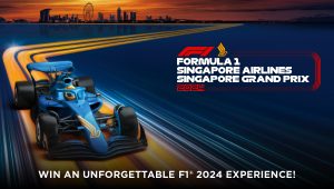 Singapore Airlines – Win 3-day Stamford Grandstand tickets PLUS return trip for 2 to Formula 1