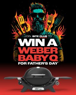 Burger Urge – Win a Weber Baby Q for Dad