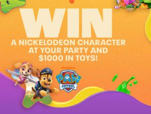Network 10 – Win a Nickelodeon prize pack valued at $4,000