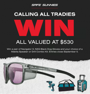 Safe Sunnies – Win a prize package valued at $700