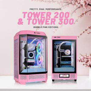 Umart Onlline – Win 1 of 2 Thermaltake cases in pink