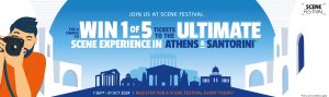 Sony – Win 1 of 5 Scene Experiences in Athens and Santorini, Greece for 9 days