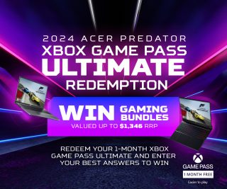 Acer – Win a major gaming prize pack valued at $1,346 OR 1 of 5 minor prizes