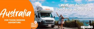 Apollo Motorhome Holidays – Win $3,000 to spend towards an Apollo motorhome hire PLUS a $2,000 Prezzee card