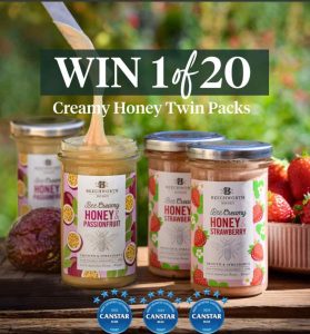 Beechworth Honey – win 1 of 20 Creamy Honey Twin prize packs