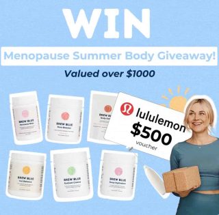 Brew Blue – Win a Menopause Summer Body prize pack