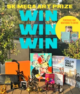 Gillie and Marc – Win an artwork and gift package valued up to $5,000