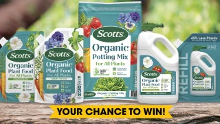 Organic Gardener – Win 1 of 5 Scotts Organic Plant Food prize packs