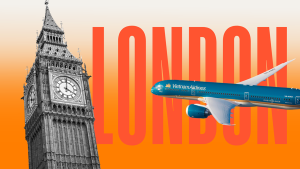 Travel Talk – win 2 premium economy return flights to London with Vietnam Airlines valued at $10,000